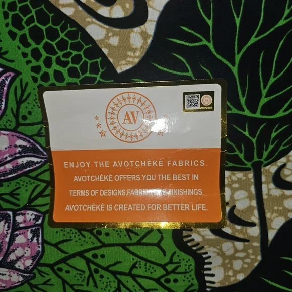 Green and Purple Fabric - Picture 4 of 10